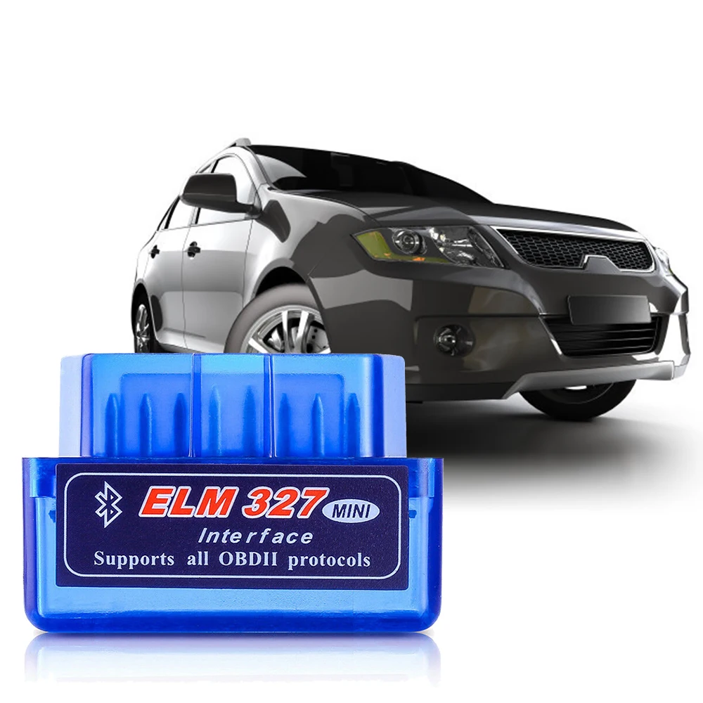 V2.1 ELM327 OBD2 сканер ELM 327 OBD диагностический Интерфейс v2.1 Bluetooth для Android/ПК|Кабели и