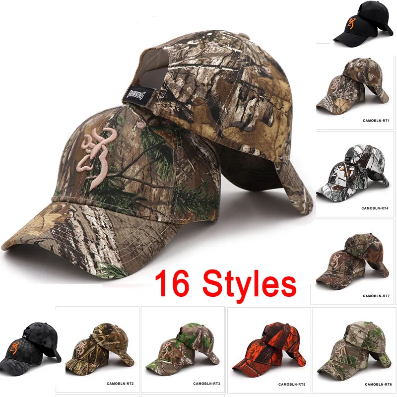 Новая спортивная унисекс камуфляжная кепка для кемпинга Браунинг бейсбольная