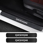 Автомобильная дверь наклейка для порога, 4 шт., наклейка для Nissan Qashqai, защита от царапин, для самостоятельного стайлинга автомобилей, аксессуары для тюнинга автомобиля из углеродного волокна