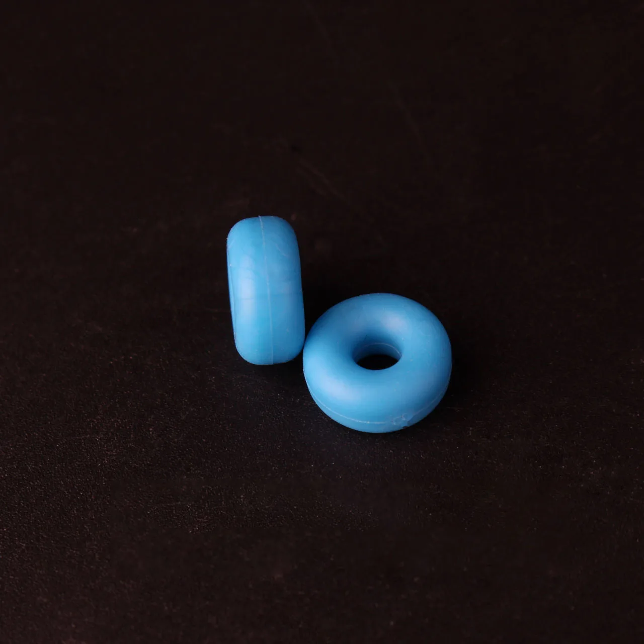 30/60 Stück Gummiringe, flache Gummibänder zur Befestigung, schnelle Bindung, runde Kopfbänder, Schleuderzubehör – Detail 2