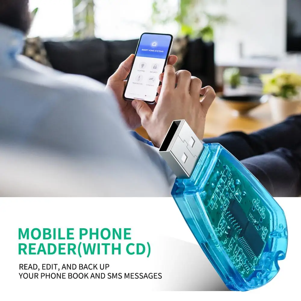 Мобильный телефон стандартный USB устройство для чтения sim карт копия/Cloner/Writer/Backup