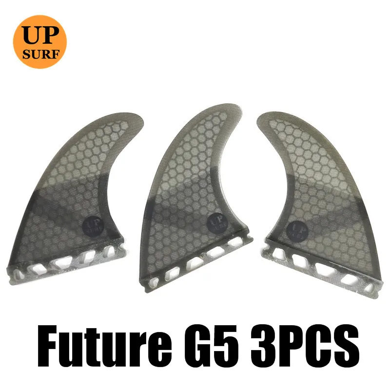 Surf Future плавники синие сотовые плавники Размер M G5/K2.1 доски для серфинга плавники Future Основные три плавника Набор - Цвет: Black grey G5