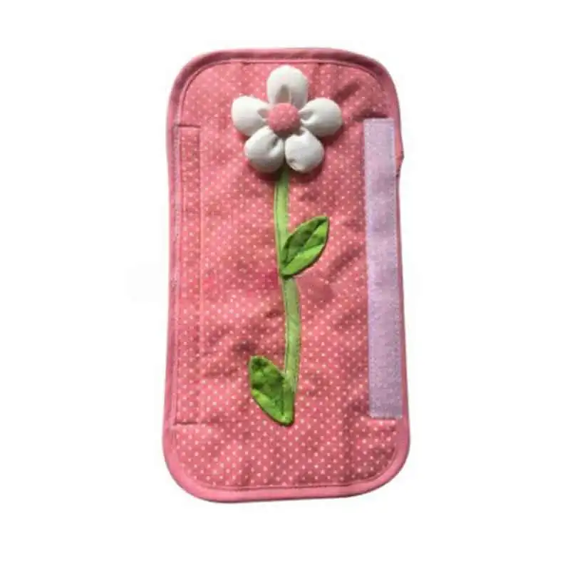 2 шт. украшенное пасторальным цветком в горошек двери/холодильник ручки крышки