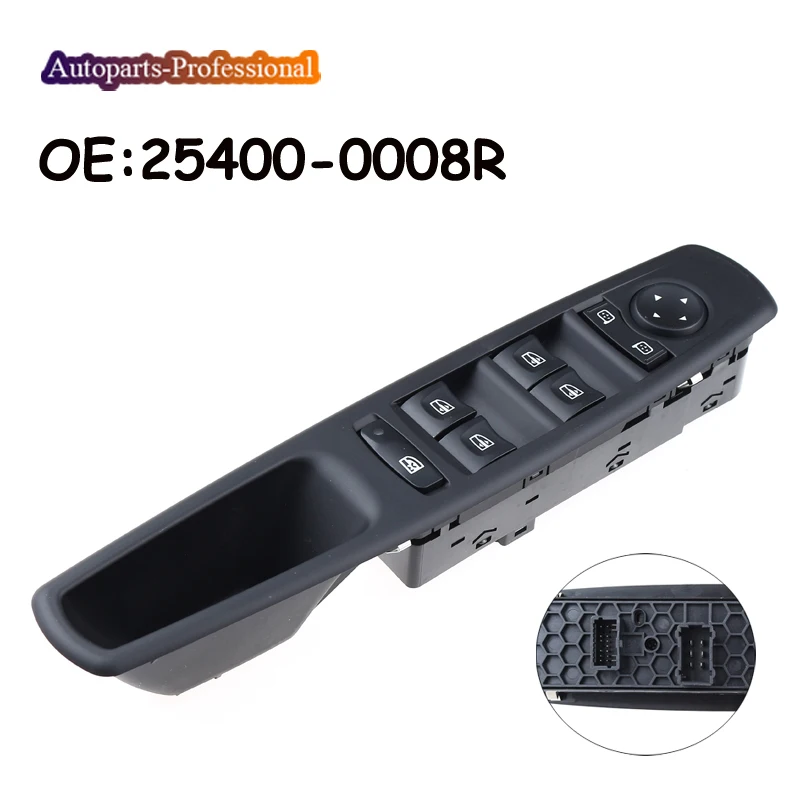 Автомобильный переключатель окон 254000008R 25400 0008R для Renault Fluence L30 Megane передний левый