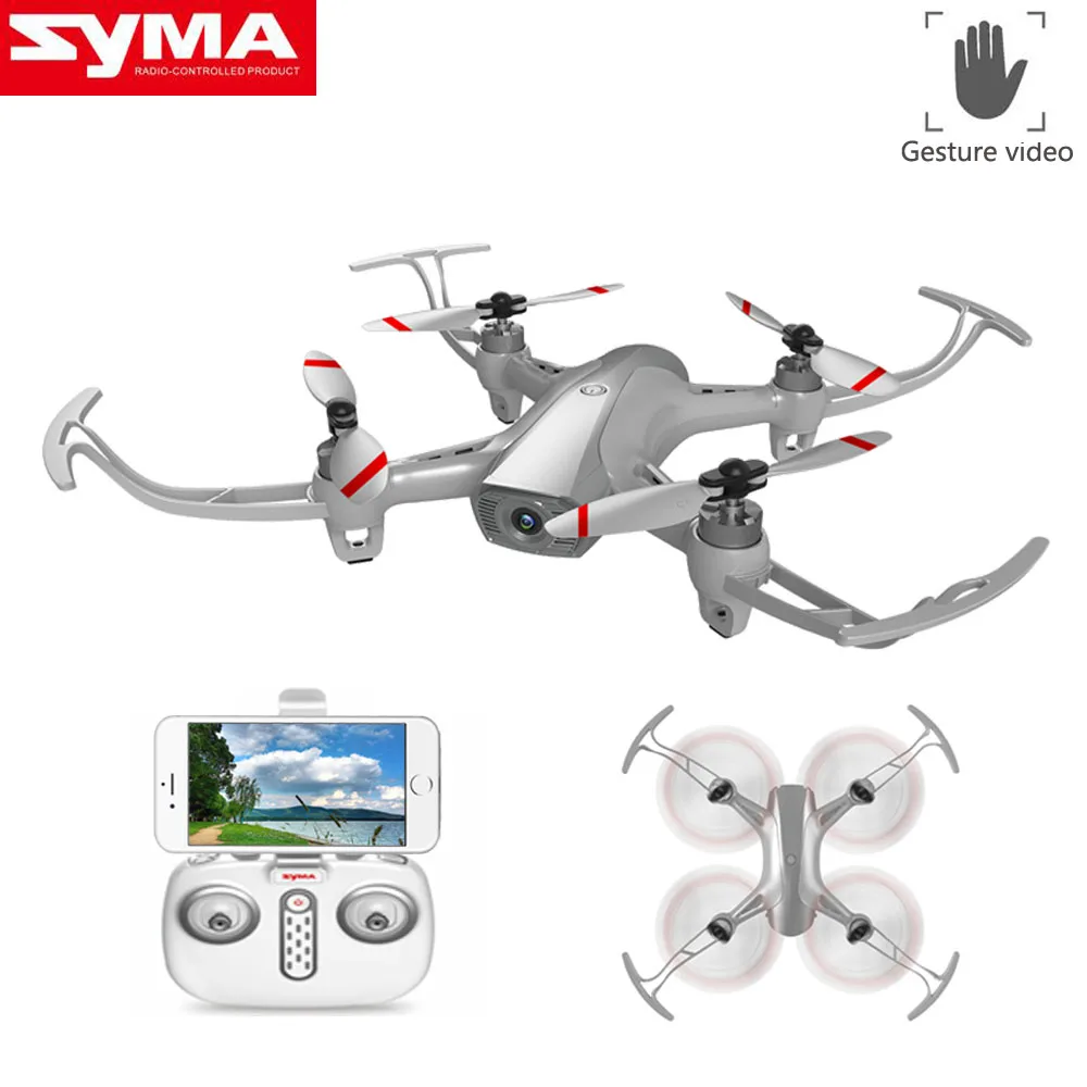Квадрокоптер SYMA W1 PRO gps складные руки FPV 4K камера Радиоуправляемый Дрон RTF высокая