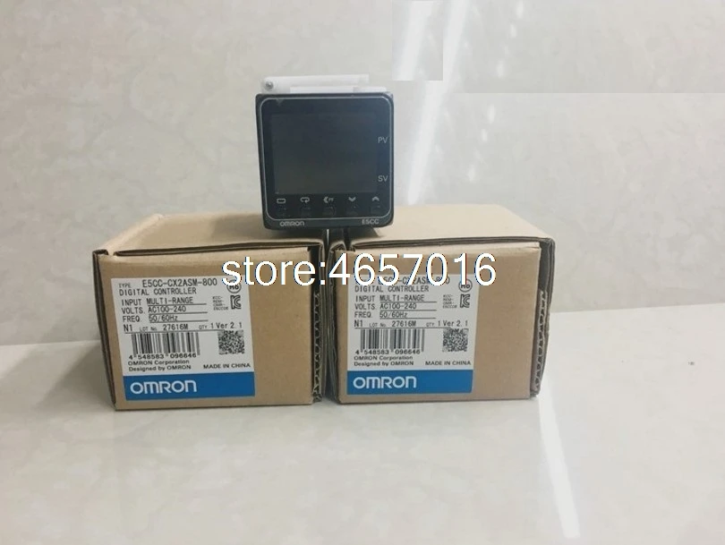 

100% новый и оригинальный Оригинальный оригинальный регулятор температуры E5CC-CX2ASM-800 Omron