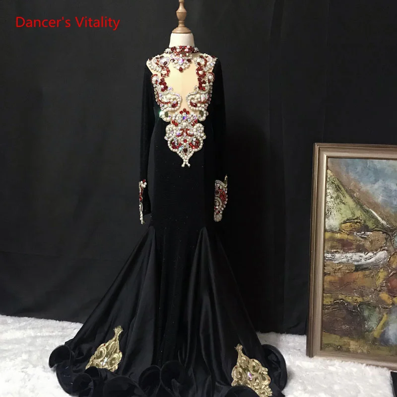 

Belly Dance Competition Clothing for Women Bellydance Iraqi Hair Swing Robe High-End Custom Female Oriental Dance Wear Dress