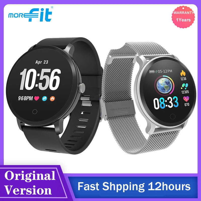 2021 MoreFit V11 Смарт часы для мужчин и женщин сенсорный экран водонепроницаемый