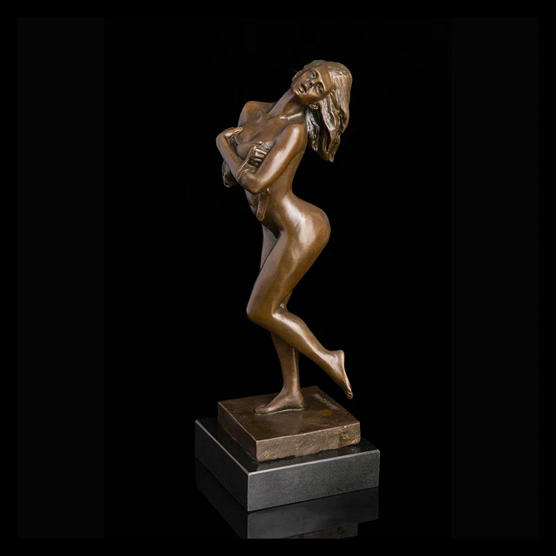 ArtsHom DS-583 бронзовая скульптура искусство Западная Леди бронзовые статуэтки