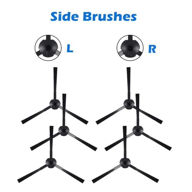 

Replacement Filter and Side Brush Kit for ILIFE V3 V3S V5 and V5S Robot Vacuum Cleaners