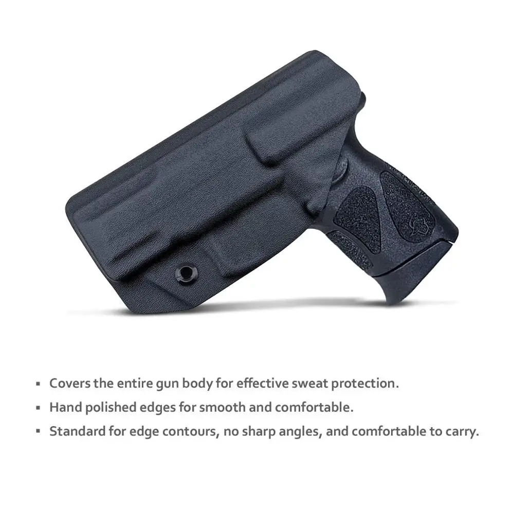 Кобура для пистолета Kydex IWB Телец G2C 9 мм и Millennium PT111 G2/PT140-Скрытая переноска-широкий
