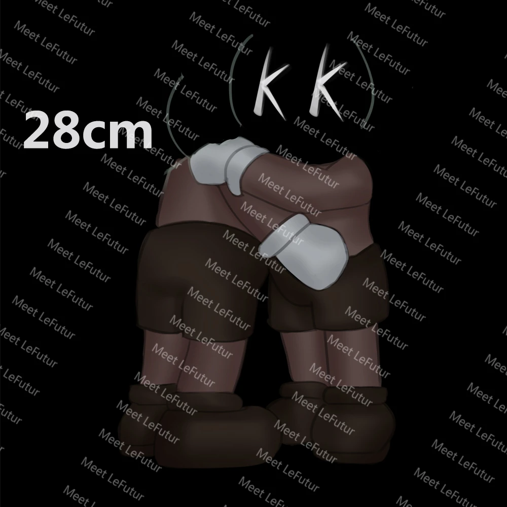 

Embrace 2pcs For Kaw 26cm Bearbricklys Bricklys Action Figures Blocks Bears PVC Dolls Collectible Models Toys Bear&bricklys