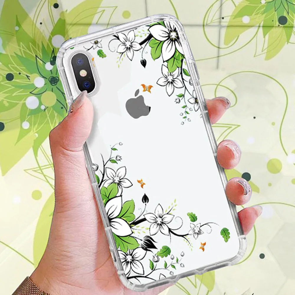 

2021 Artistic Style Suitable For iphoneXR Mobile Phone Case for iphone11 xs Max Transparent Phone Case