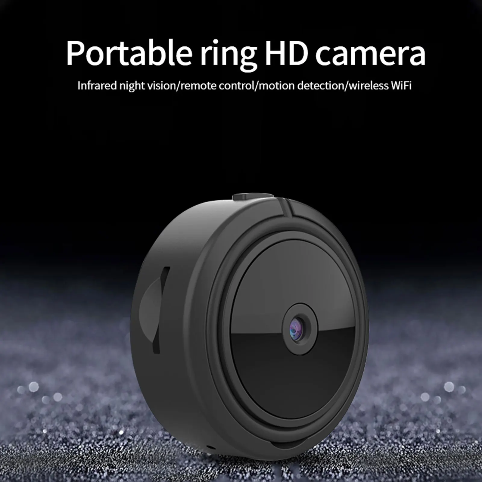 

HOT! 1080P HD Mini Camera WiFi Wireless Security Protection Camera Remote Monitoring Motion Detection Dark Night Vision Camera