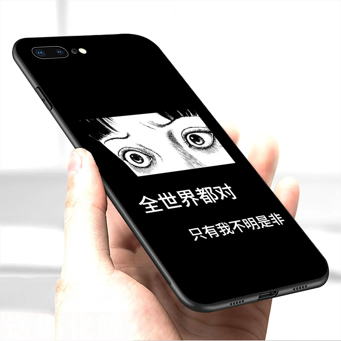 horror comic junji ito Tomie Tees Soft Silicone Phone Case for iPhone 12 Mini XR X XS 11 Pro Max 5 5S SE 6 6S 7 8 Plus TPU Cover | Мобильные