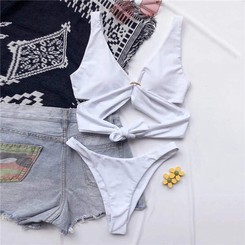 

Push Up Bikini 2020 Sexy Bikini Set Women Swimwear Bathing Suit MicroSwimsuit Female Swimming Suit Bandage Swimsuit Thong Bikini