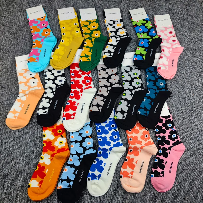 ALYDamei финский цветок макового мака женская короткая трубка фотоблестящая Женская