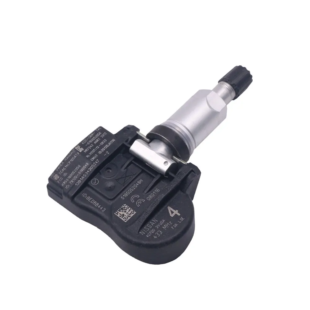 Датчики давления в шинах TPMS 40700-3VU0A 4 шт. для Renault ESPACE V KOLEOS Nissan QASHQAI TIIDA 433 МГц |