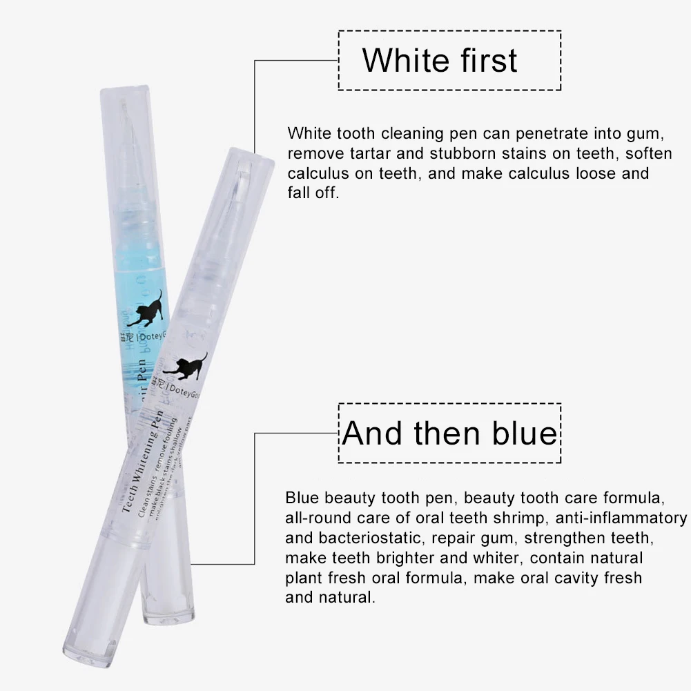 5ml/Pen Pet Teeth Cleaning 2/3Pcs Pen Dog Whitening Cats with Tool Universal |
