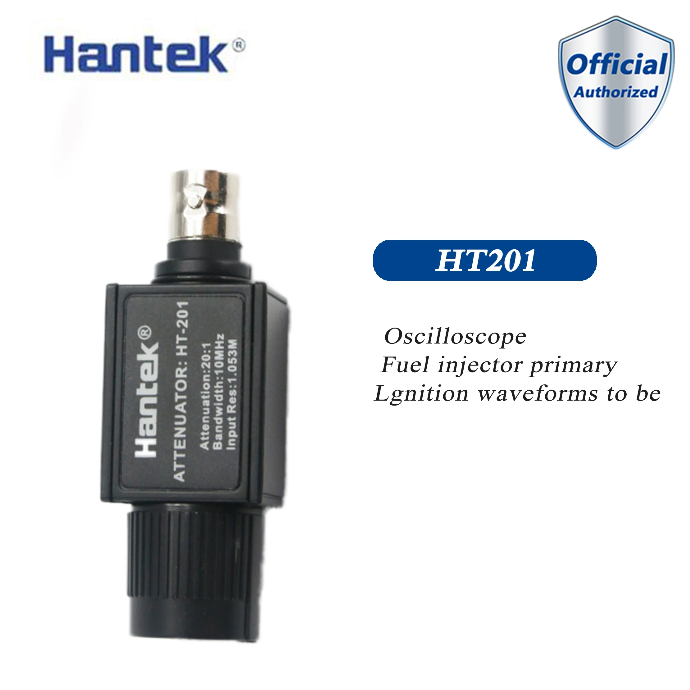 Осциллограф Hantek HT201 с частотой 10 МГц и 20:1 Пассивный аттенюатор 300 В макс. для