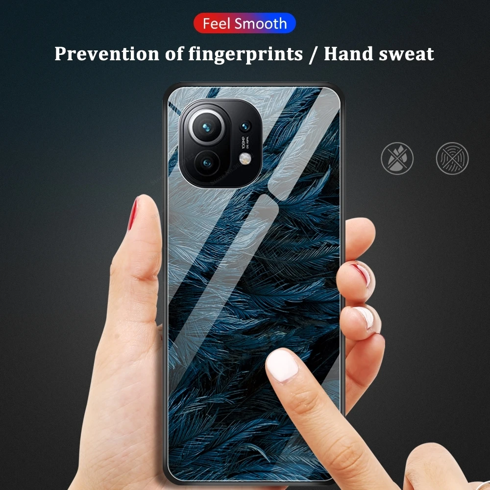 

Glass Color Case For Xiaomi Redmi Note 10 Pro Max Cover Glossy For Xiaomi Redmi Note 10 Pro 10S 10pro Max note10 5g 4g PC Case