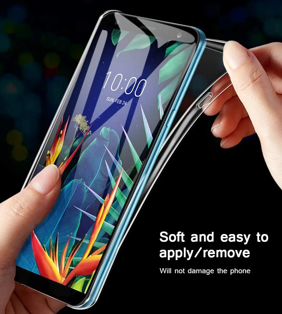 Прозрачный Мягкий ТПУ чехол для LG G8S ThinQ G7 G6 G4 Q6 Q8 Q7 K40 V40 V30 V20 X Power 3 K4 K3 K8 K10 2018/17 ультра