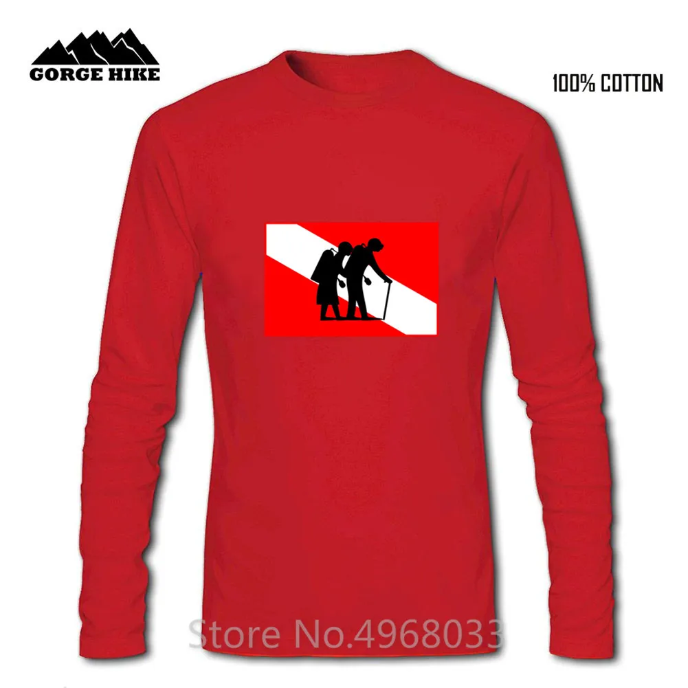 2019 Summer Hip Hop Men T-Shirt Casual Fashion Funny 3D Print Cotton O Neck T Shirt Scuba Diving is for life Male Tshirt | Мужская