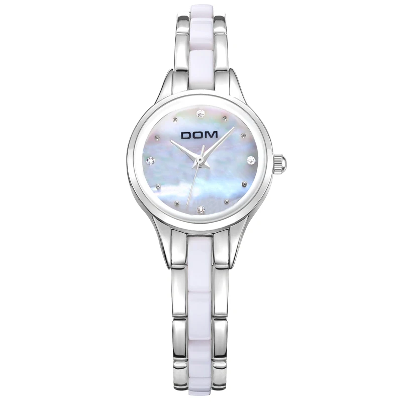 

DOM fashion ladies watch elegant style ceramic watch