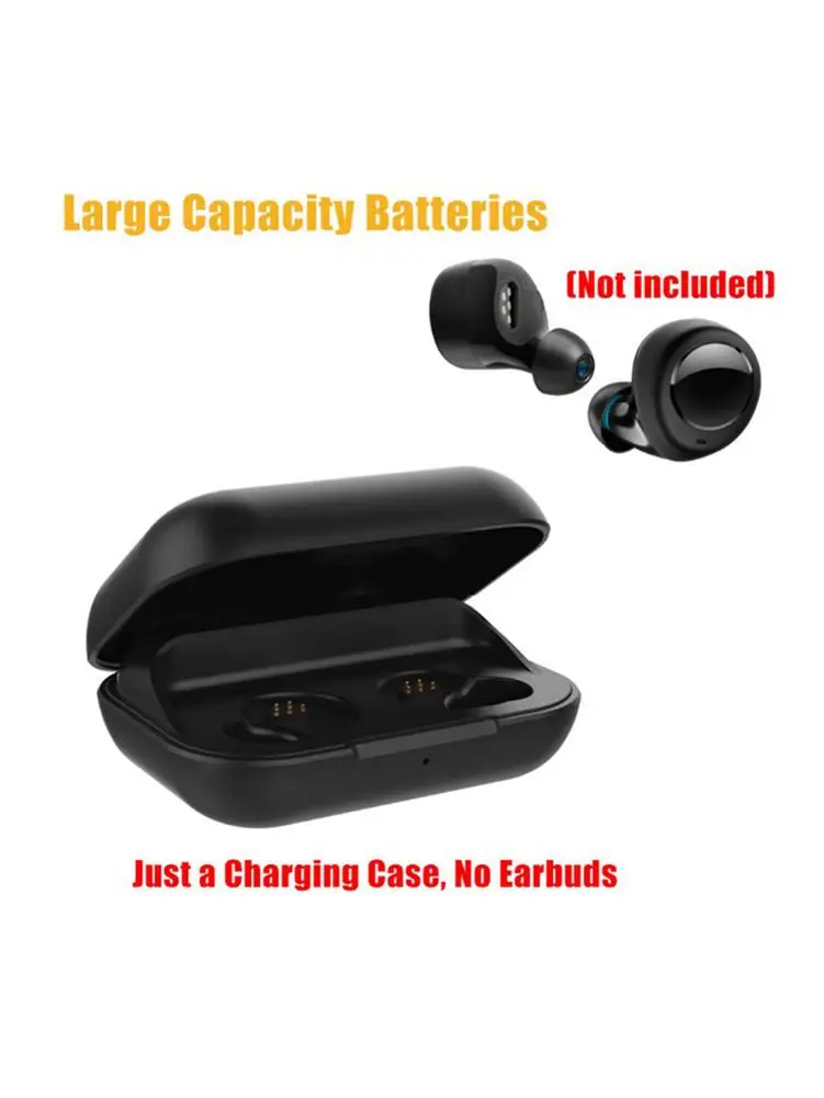 Скидка 2020 коробка для хранения наушников Новый Bluetooth 5,0 наушники зарядный чехол 1000mAh наушники Беспроводное Зарядное устройство Док-станция для Echo ...