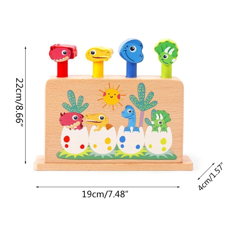 

Children's Brain Game Interest Wooden Game Educational Toy with Wooden Blocks Portable Educational Toys