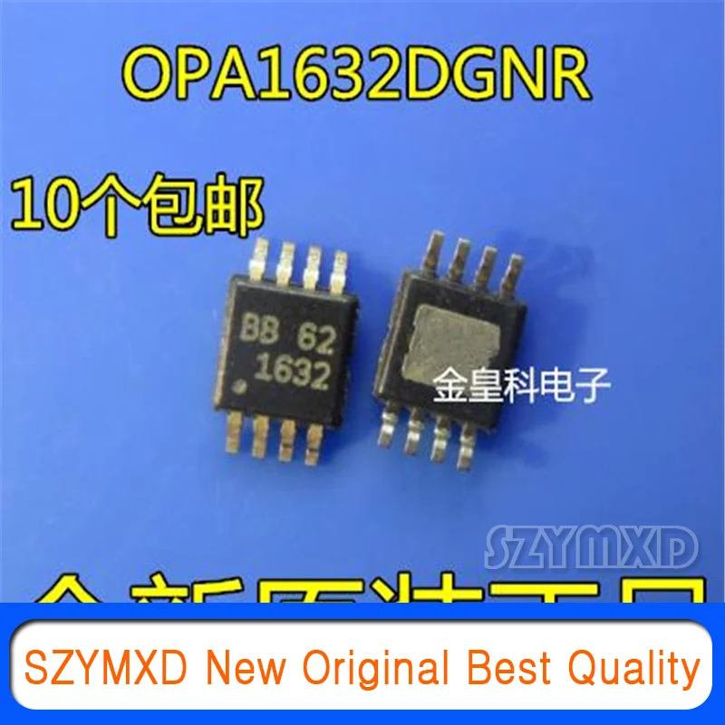

5Pcs/Lot New Original OPA1632DGNR 1632 audio amplifier chip MSOP-8 In Stock