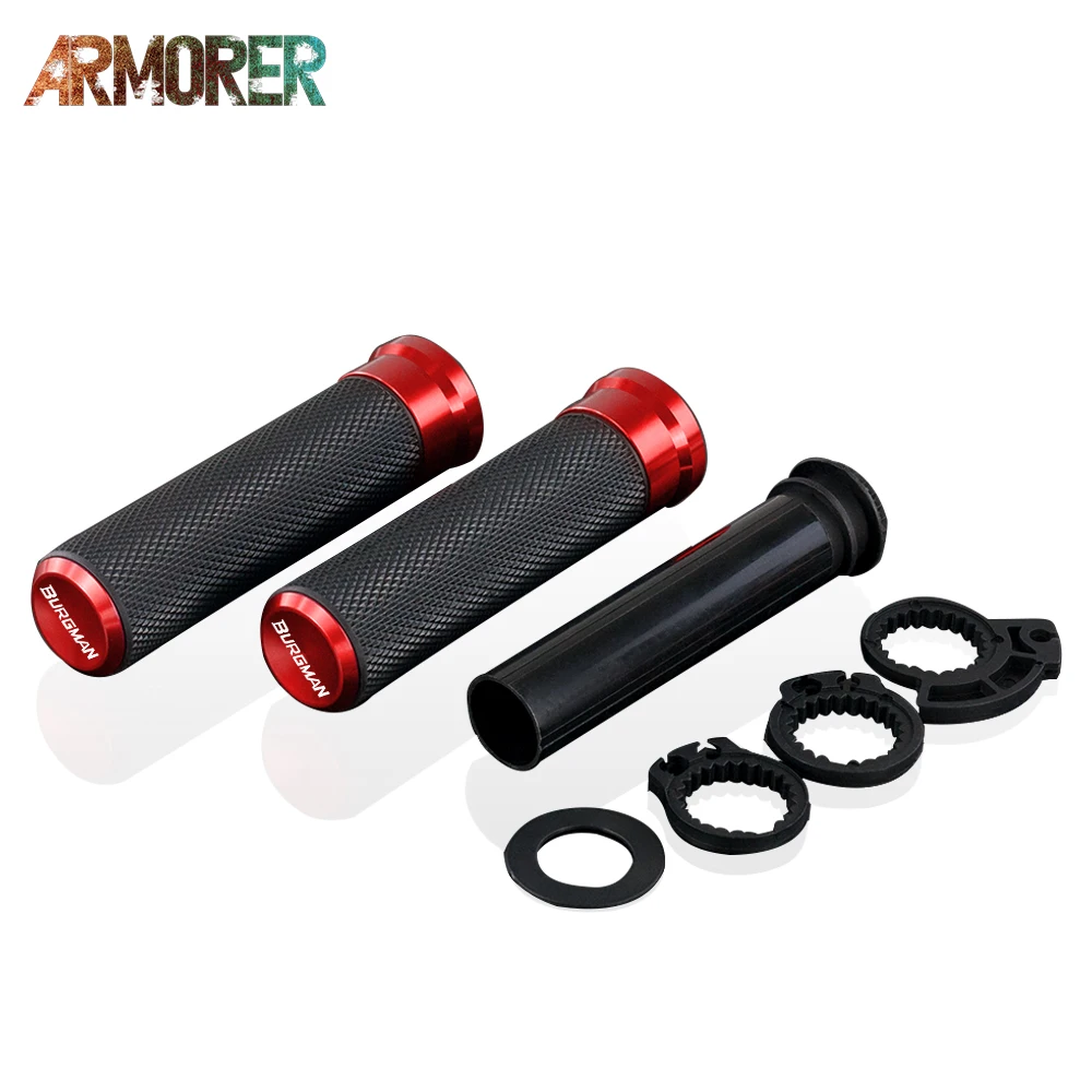 

For SUZUKI BURGMAN 650 125 200 250 400 AN650 AN400 AN125 AN200 Motorcycle Accessories Universal Handle Bar Handlebar Grips