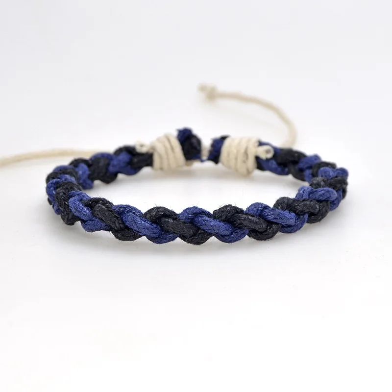 Цветной плетеный браслет ручной работы для женщин этнический Шарм ювелирный