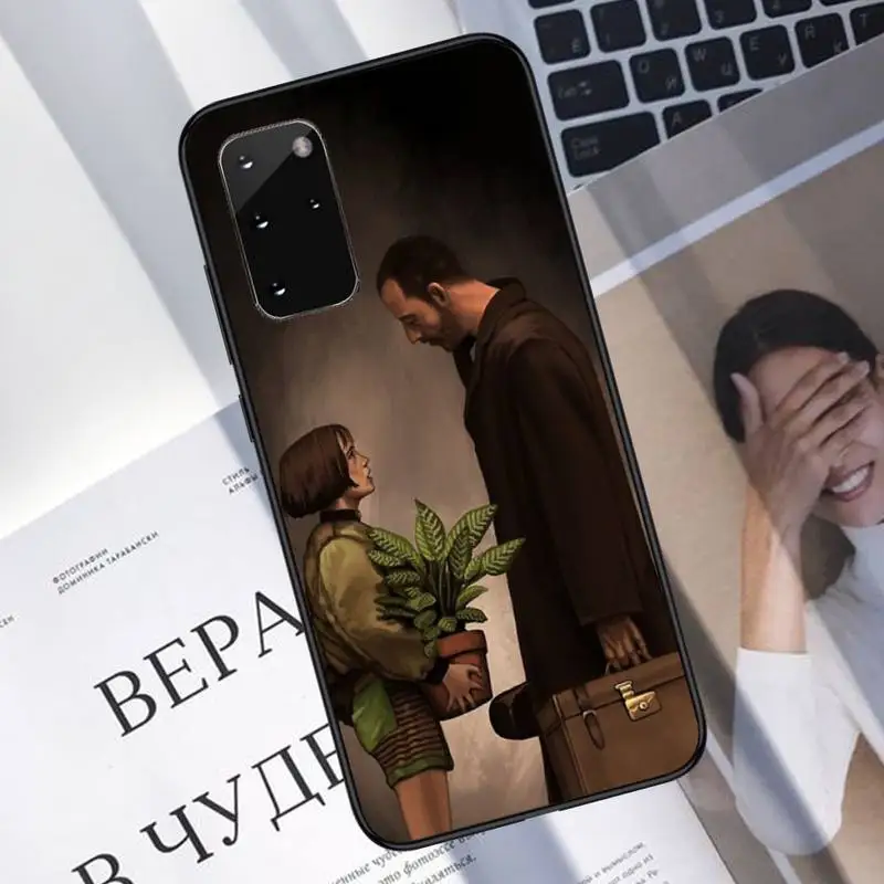 

Leon Matilda Natalie Portman Phone Case For Samsung galaxy S 7 8 9 10 20 edge A 6 10 20 30 50 51 70 note 10 plus