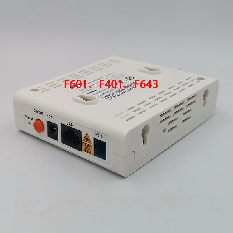 F601 GPON ONU б/у терминал ONT оптический используемый порт 1GE аналогичный функции ZTE F401