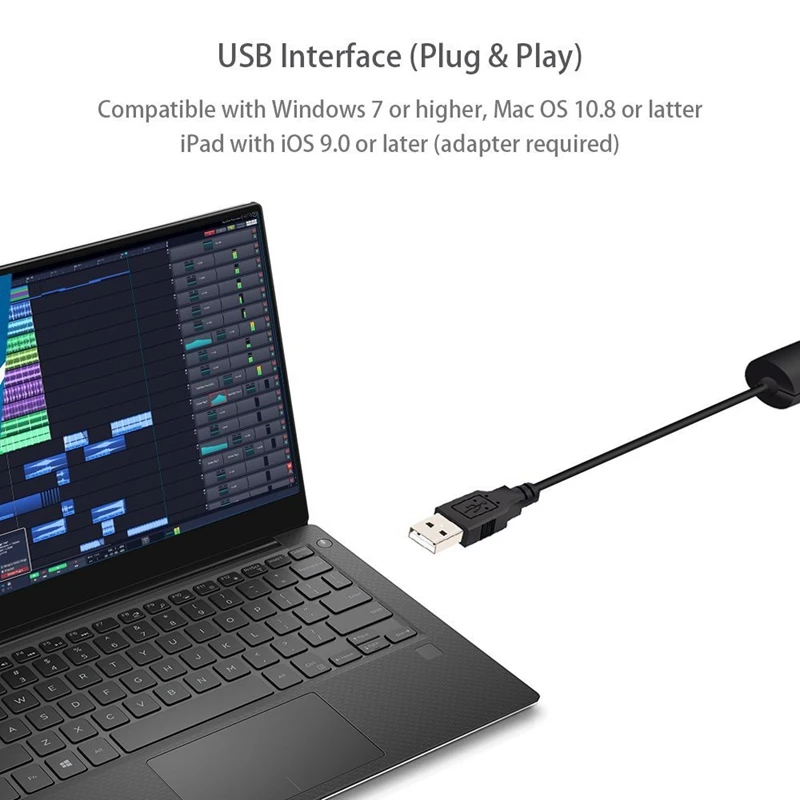 USB к XLR Женский микрофонный конвертер адаптер Mic ссылка о кабель|Аксессуары для