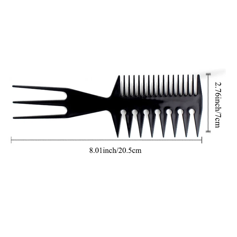 10Pcs/Set Handle Detangling Combs Plastic Anti Static Hair Care Salon Barber Comb Hairbrush Hairs Styling Tools V | Красота и