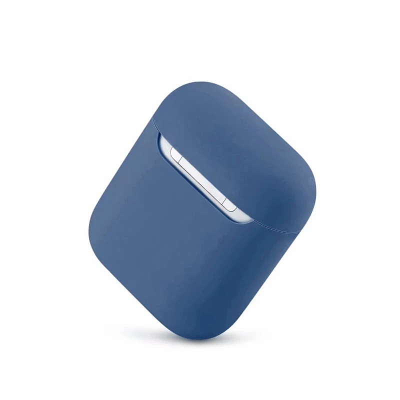 Ультратонкий ноутбук Цвет Мягкая силиконовая гарнитура чехол для AirPods 1/2 зарядка наушников с откидной крышкой