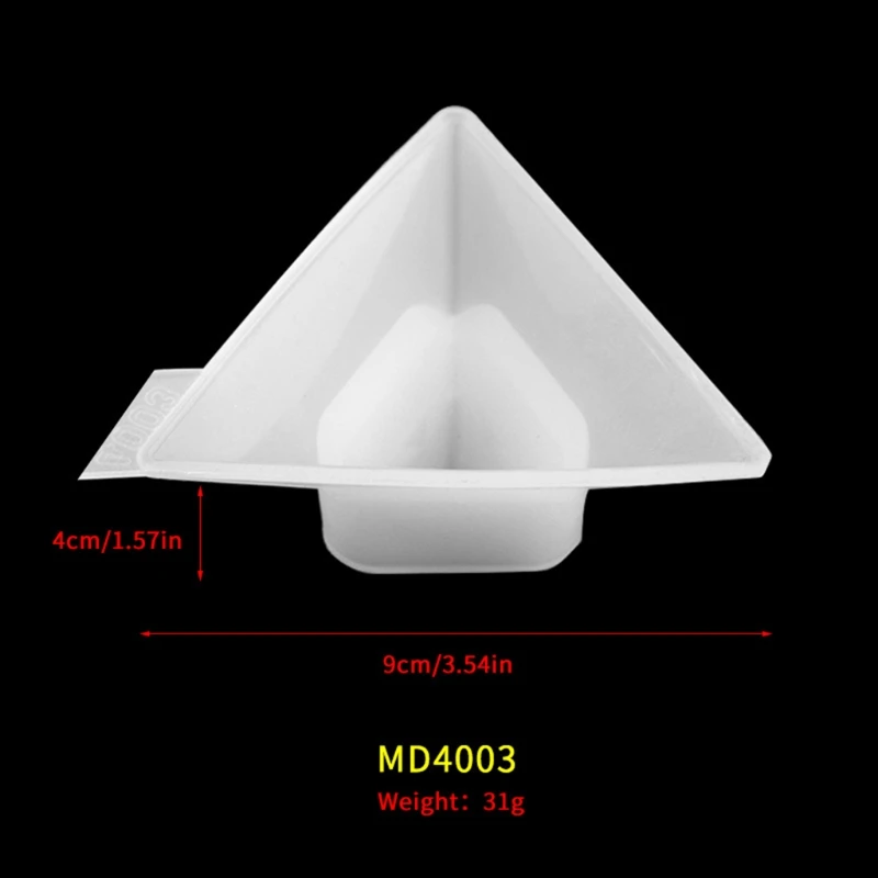 

Pyramid Resin Mold Silicon Pyramid Shape Silicone Mold Trigone DIY Silicone Mold Pyramid Resin Silicon Mold Craft Tools