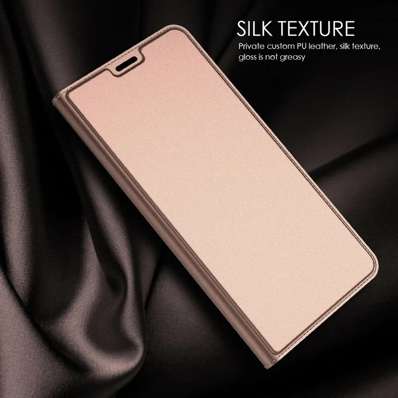 Rose Gold Кожаный чехол-книжка на магнитной застежке для huawei mate 10 20 30 Lite P30 P20 Pro P Smart Plus Тонкий чехол с подставкой и держателем для карт - Цвет: Rose Gold