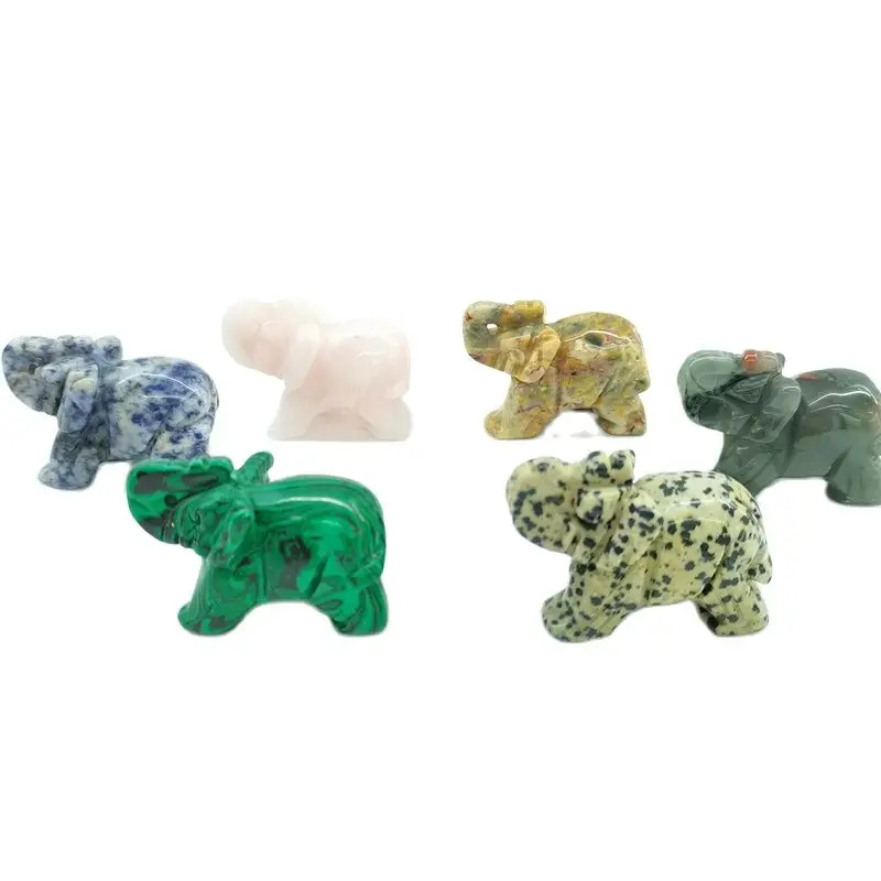 Яшма из натуральной далматинской яшмы 2 дюйма с кристаллами | Дом и сад