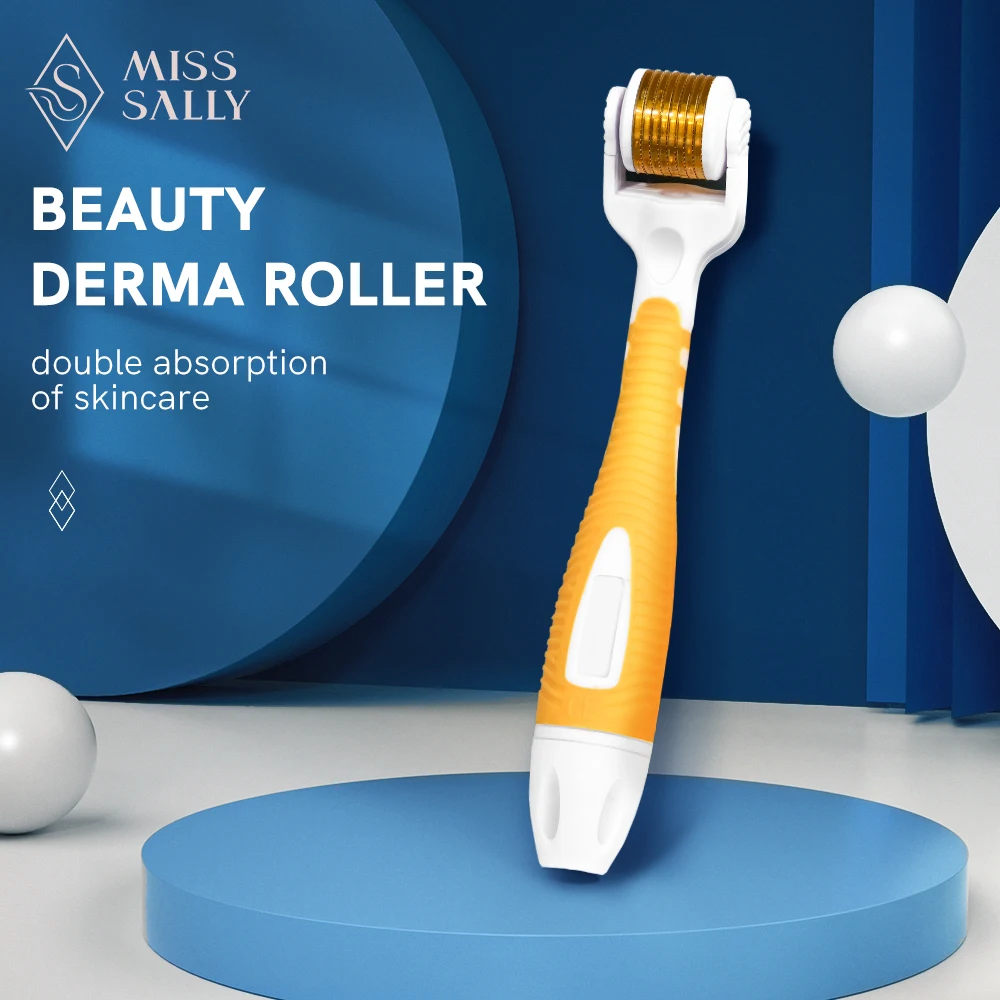

Miss Sally Derma Roller Microneedle Skin Care with Titanium Micro Needles Face Machine for Skin Care and Body Treatment