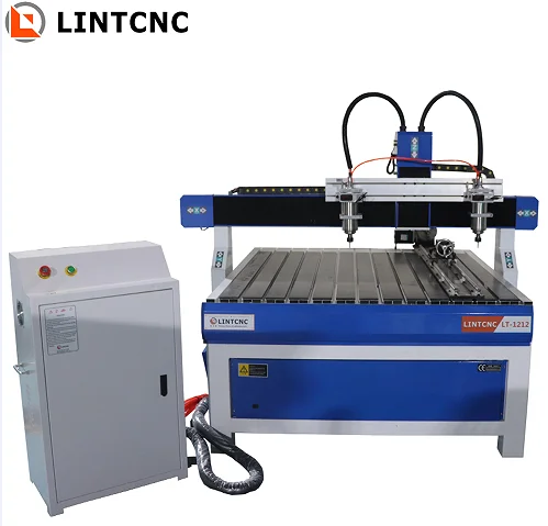 Недорогой фрезерный станок с ЧПУ 2 шпинделями и несколькими головками 1212 1325 для