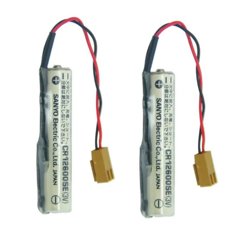 4 шт. оригинальный FUJI FDK Sanyo CR12600SE(3 В) CR12600SE CR12600 CR2NP 3 в 1600 мАч лазерный FANUC PLC