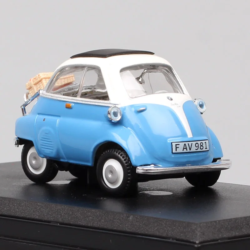 Cararama мини милые классические 1/43 весы Isetta 250 автомобиль пузыря литые Автомобили Модель для маленьких мальчиков подарки миниатюрные 1955