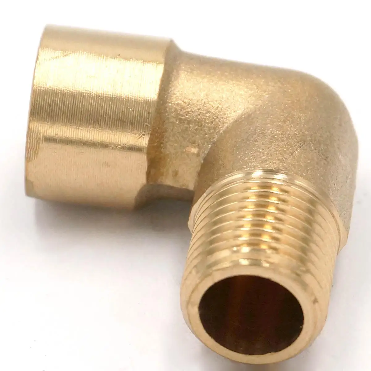 5 шт. 1/4 &quotBSP до 1/4&quot BSP латунный штуцер трубы локтя разъем переходник водяное