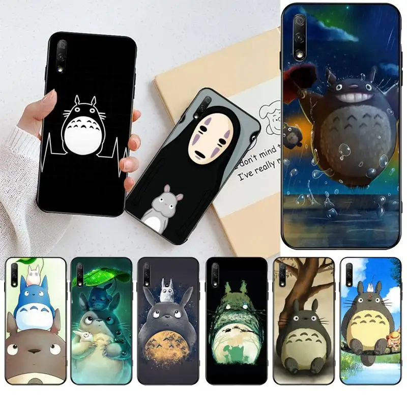 Роскошный чехол для телефона с аниме сделай сам Тоторо угонный Ghibli Miyazaki Huawei Nova 6se 7