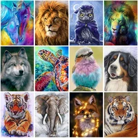 5d diamond painting cat tiger full square round resin mosaic diamond embroidery animals picture of rhinestones mosaic home decor