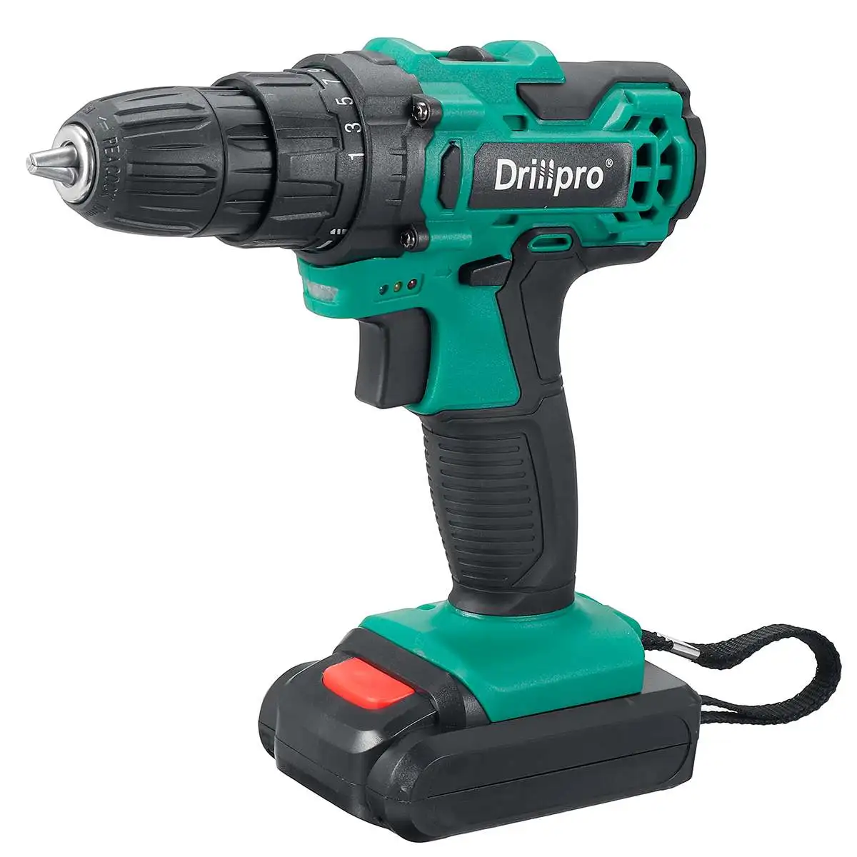 

Дрель аккумуляторная Drillpro, 20 в, литий-ионная батарея