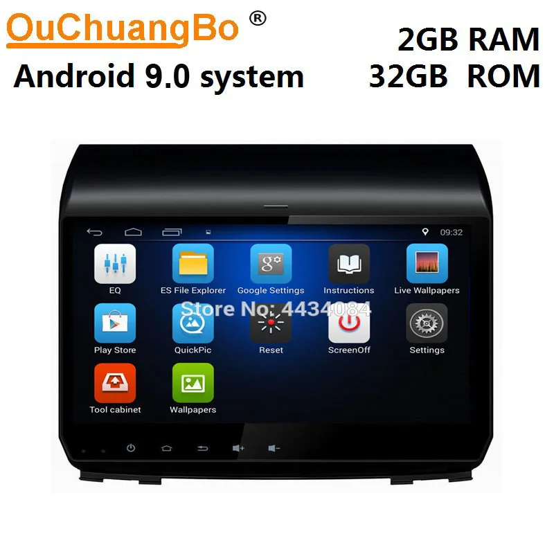 Автомобильный мультимедийный комплект Ouchuangbo с GPS радио для JAC S3 2017 поддержка 4